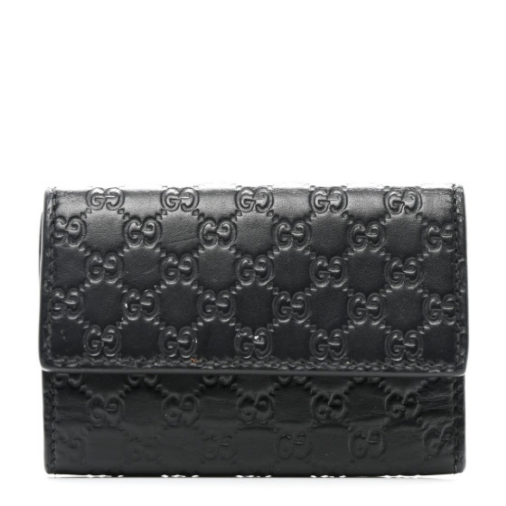 Gucci Guccisima 6 Key Ring Holder Wallet W/Dust Bag